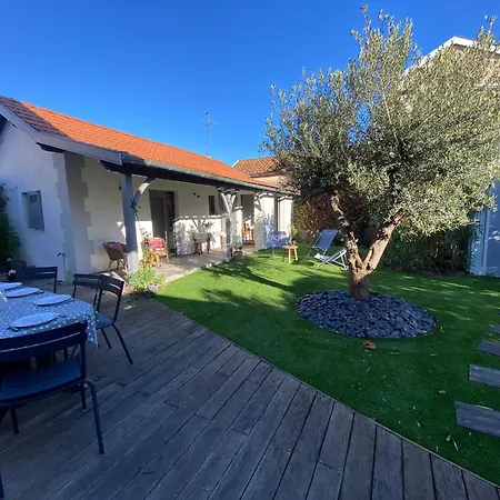 度假居 Charmante Maison Arcachonnaise, 4 Chambres, 300m De La - Fr-1-374-231 阿卡雄